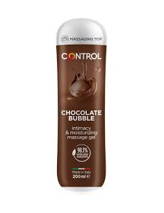 Control Gel Masaje Bubble Chocolate 200 Ml de Control