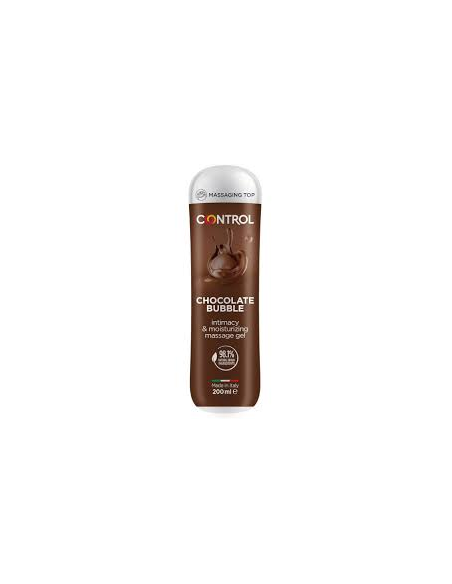 Control Gel Masaje Bubble Chocolate 200 Ml de Control