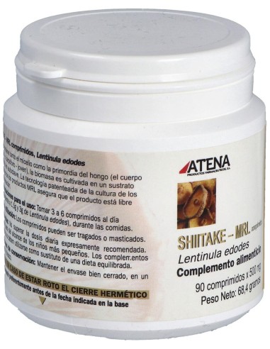 Shiitake-Mrl 90 Comprimidos de Atena
