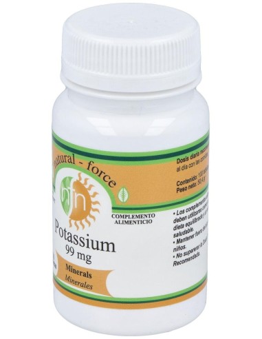 Potasio 99Miligramos 100 Comprimidos Nutri-Force