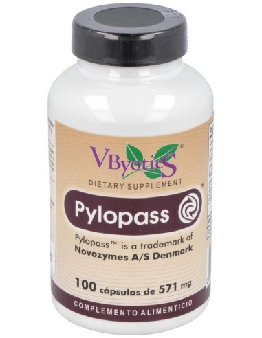 Pylopas 100 Cápsulas Vegetales Vbyotics