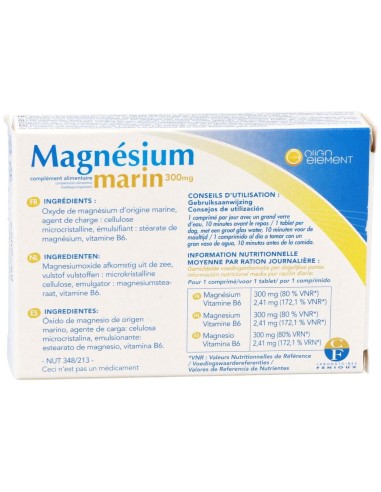 Magnesio Marino 30Cap. de Fenioux