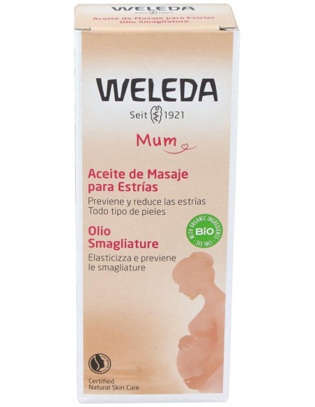 Aceite para masaje Antiestrias 100 ml de Weleda
