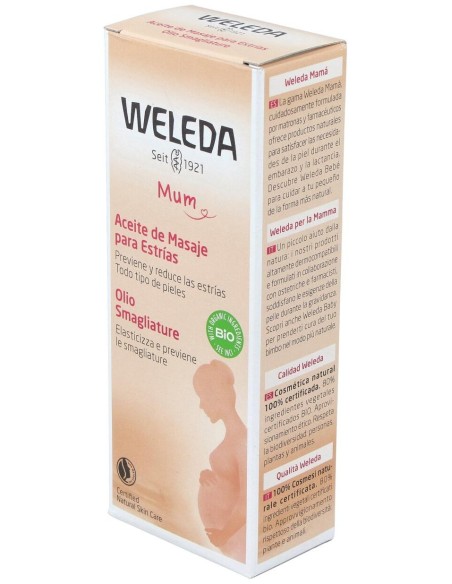 Aceite para masaje Antiestrias 100 ml de Weleda