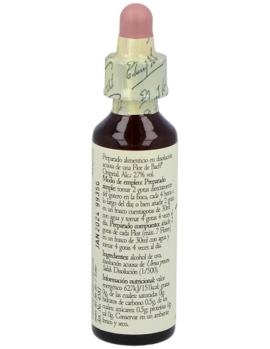 Flores Bach Elm Olmo 20Ml. de Flores Bach Original