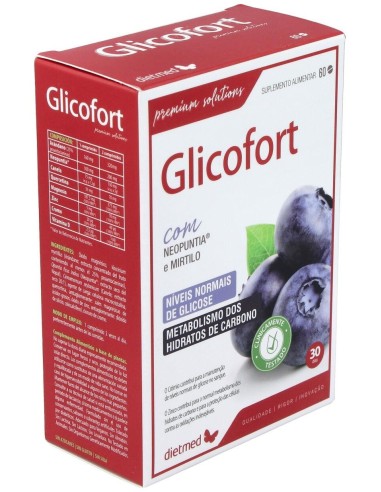 Glicofort  60 Comprimidos De Dietmed