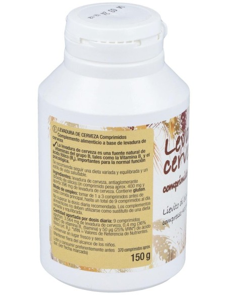 Levadura De Cerveza 350 Comprimidos Santiveri