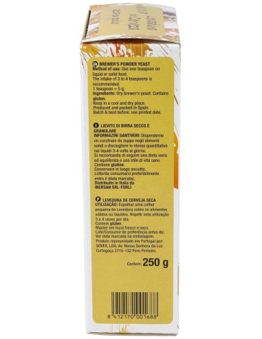 Levadura De Cerveza En Polvo 250 Gramos Santiveri