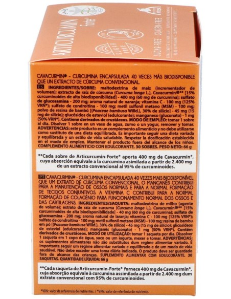 Articurcumin Forte 30 sobres de Intersa