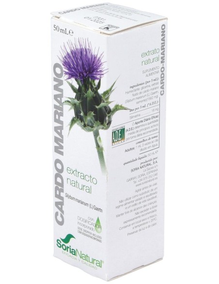 Ext. Cardo Mariano S/Al 50Ml de Soria Natural