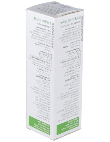 Ext. Alcachofa Xxi 50Ml. S/Al de Soria Natural