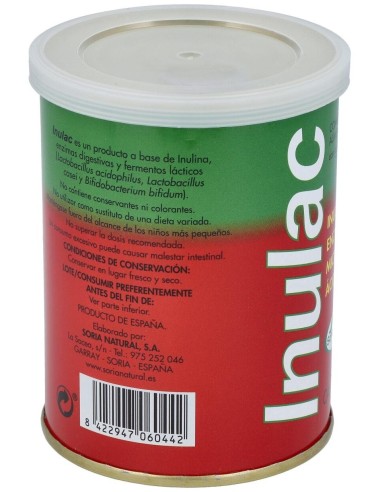 Inulac Bote 200Gr. de Soria Natural