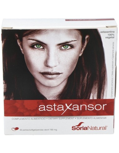 Astaxansor 30 Perlas de Soria Natural