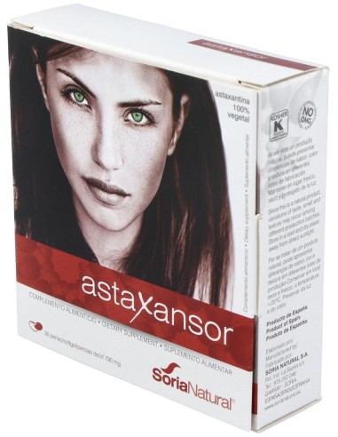 Astaxansor 30 Perlas de Soria Natural