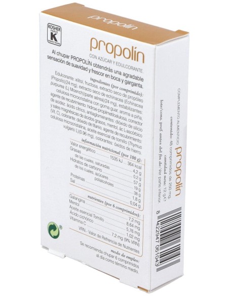 Propolin 48 ComprimidosX250Mg. de Soria Natural