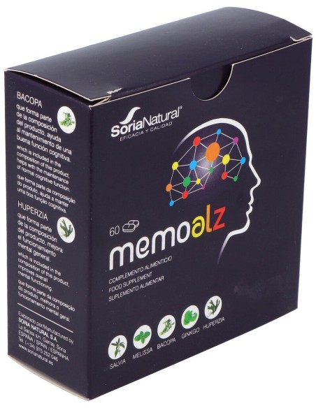 Memoalz 60 Comprimidos de Soria Natural