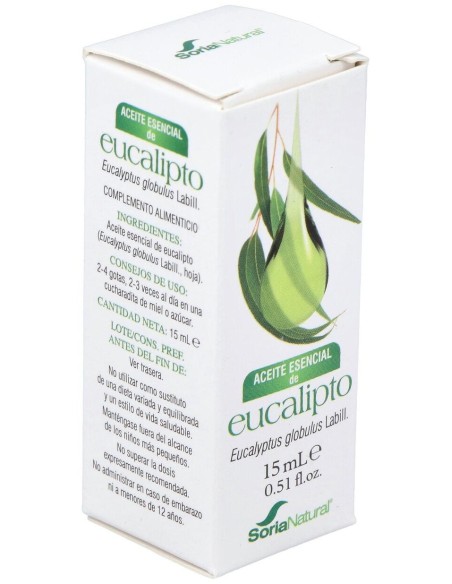 Aceite Esencial de Eucalipto 15 ml de Soria Natural