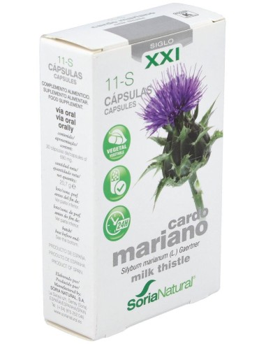 Cardo Mariano 30 capsulas de Soria Natural