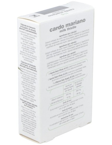 Cardo Mariano 30 capsulas de Soria Natural