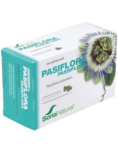 Pasiflora 60 Comprimidos de Soria Natural