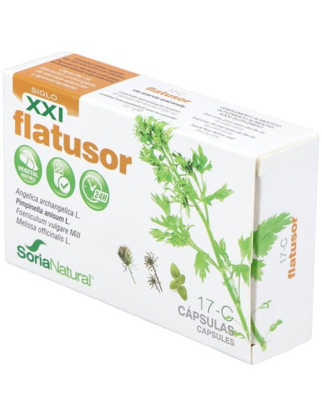 Flatusor 30 capsulas de Soria Natural