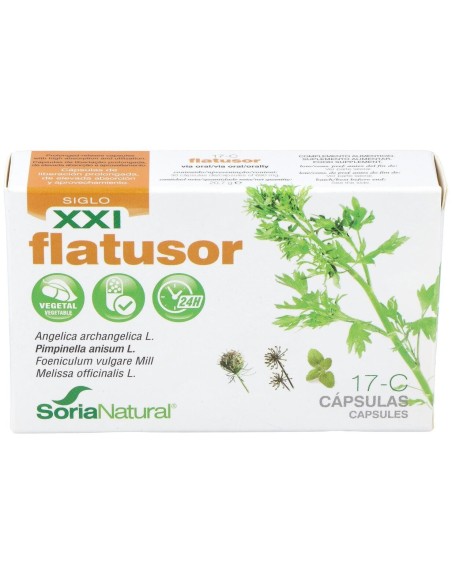 Flatusor 30 capsulas de Soria Natural