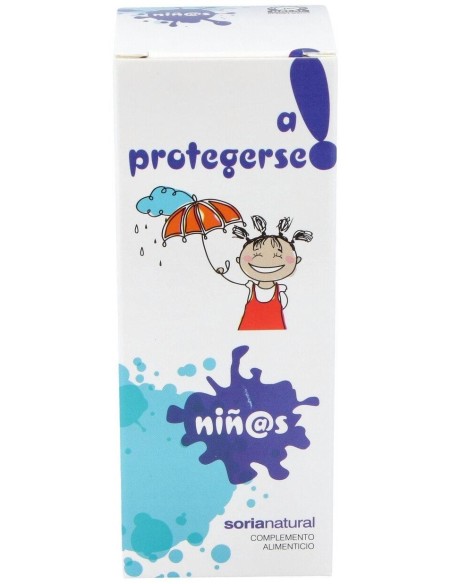A Protegerse Niños Jarabe 150Ml. de Soria Natural