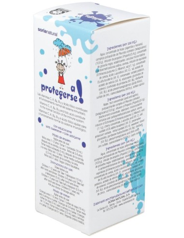 A Protegerse Niños Jarabe 150Ml. de Soria Natural