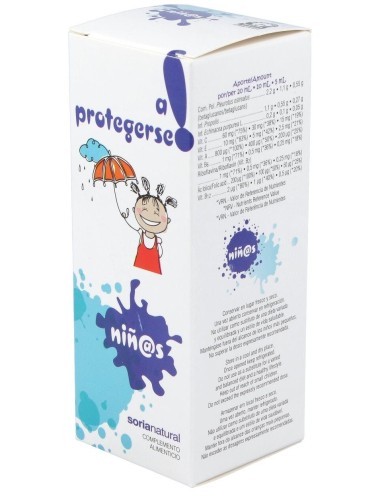 A Protegerse Niños Jarabe 150Ml. de Soria Natural