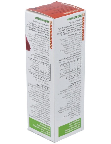 Composor 8 Echina Complex Xxi 50Ml. de Soria Natural