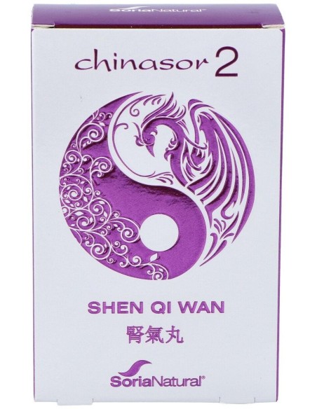 Chinasor 2 Shen Qi Wan 30 Comprimidos de Soria Natural