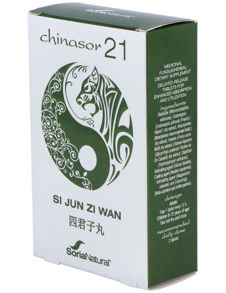 Chinasor 21 Si Jun Zi Wan 30 Comprimidos de Soria Natural