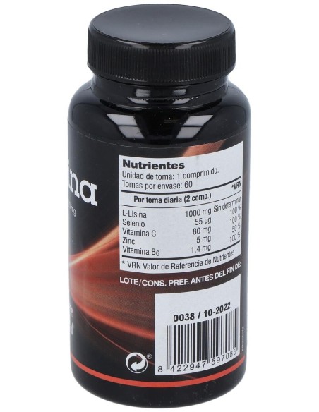 L-Lisina 60 Comprimidos de Mgdose