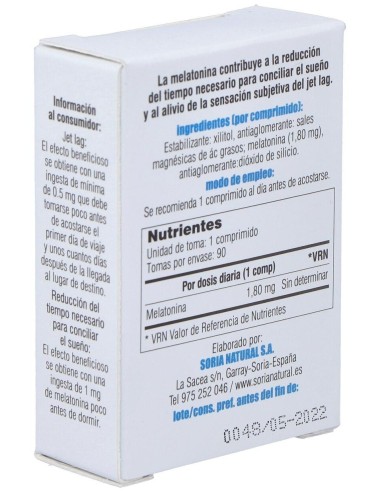 Melatonina Travel 90 Comprimidos de Mgdose