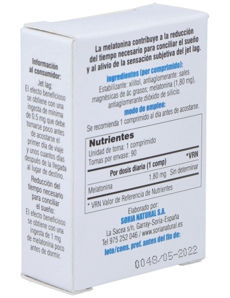 Melatonina Travel 90 Comprimidos de Mgdose