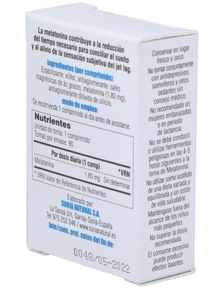 Melatonina Travel 90 Comprimidos de Mgdose