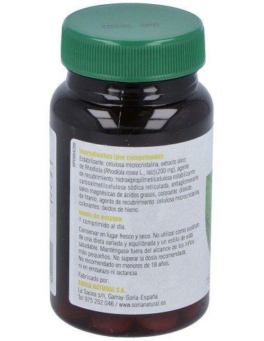 Rhodiola 30 Comprimidos de Mgdose