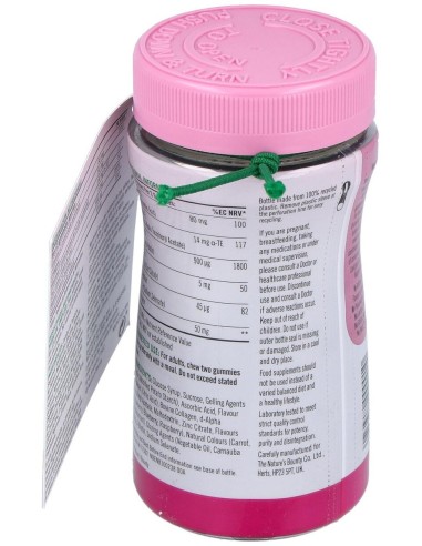 Gummies Pelo Piel Y Uñas Con Biotina 60Gominolas de Nature´S Bounty