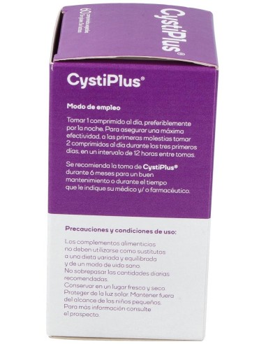 Cystiplus 60 Comp. Salengei  Apoyo Natural para la Salud Urinaria