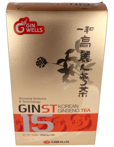 Korean Ginseng Tea Il Hwa (Ginst15) 100S Sobres de Tongil