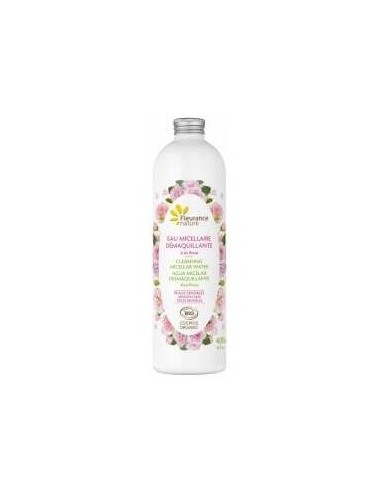Agua Micelar Desmaquillante Con Rosa 400Ml. Bio de Fleurance
