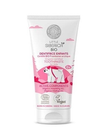 Little Siberica Dentifrico Frambuesa Niños 60G Eco de Natura Siberica