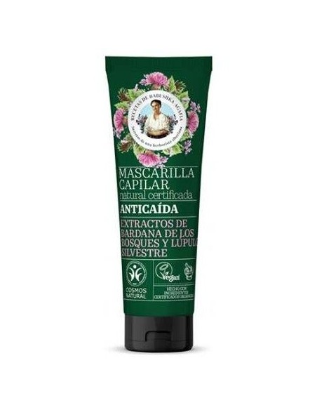Mascarilla Capilar Anticaída Vegan Agafia 200ml Natural