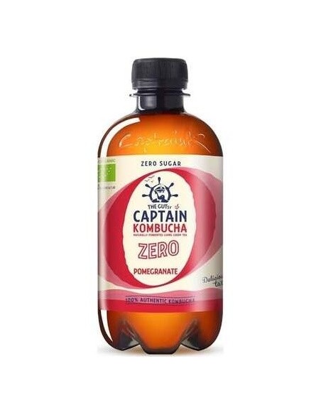 Kombucha Zero Granada 400 Mililitros Bio Captain