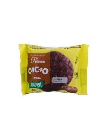 Galletas Integrales de Cacao Santiveri 3 unidades 27g