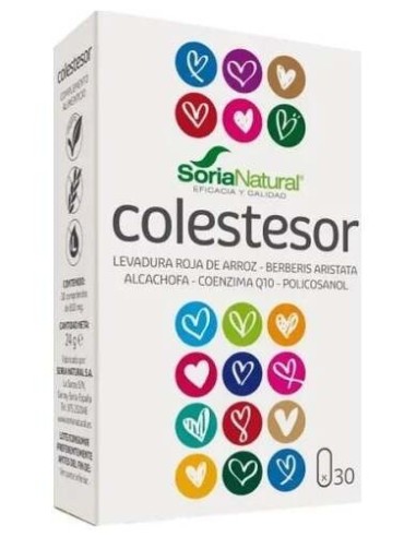 Colestesor 30 comprimidos de Soria Natural