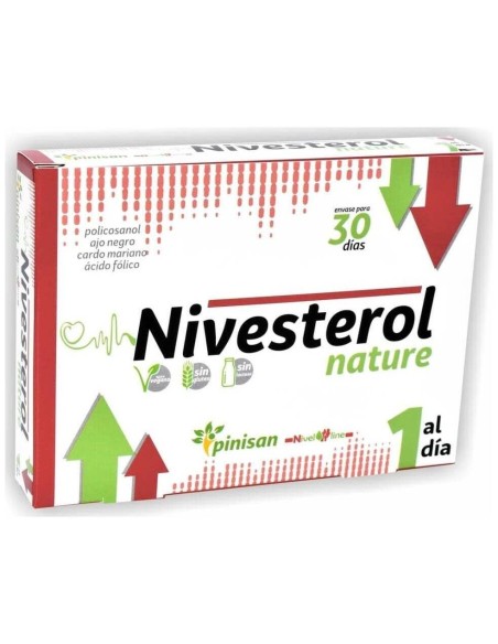 Nivesterol Nature 30Cap. Pinisan  Apoyo Natural para el Estrés