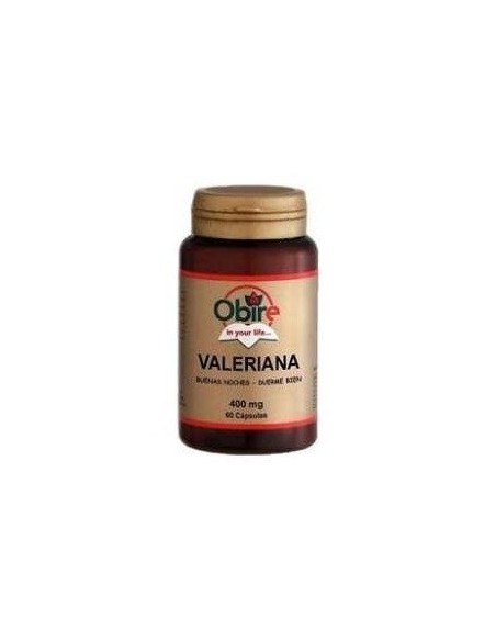 Valeriana 250mg Obire 60 Comp. | Relajante Natural Efectivo