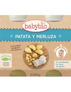 Babybio Menu Patata Y Merluza de Babybio